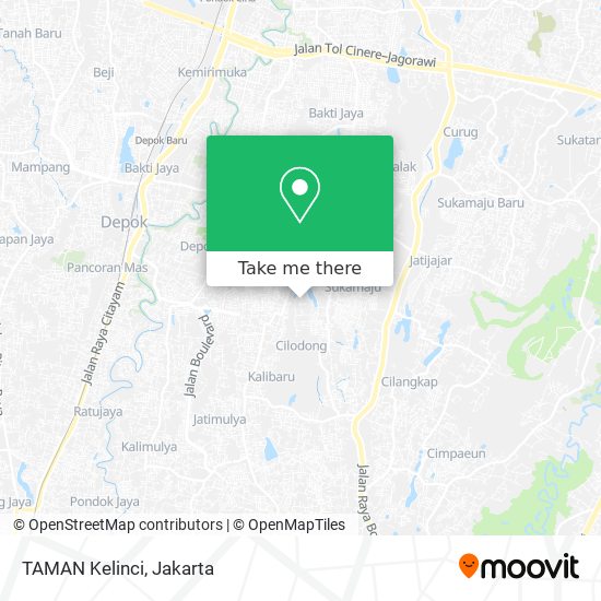 TAMAN Kelinci map