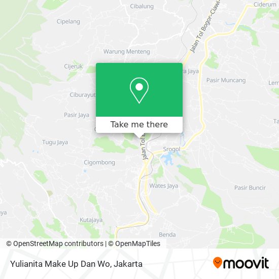 Yulianita Make Up Dan Wo map