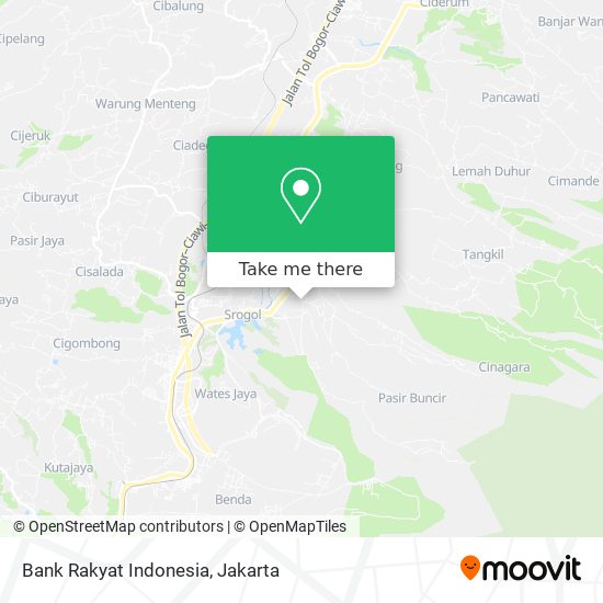 Bank Rakyat Indonesia map