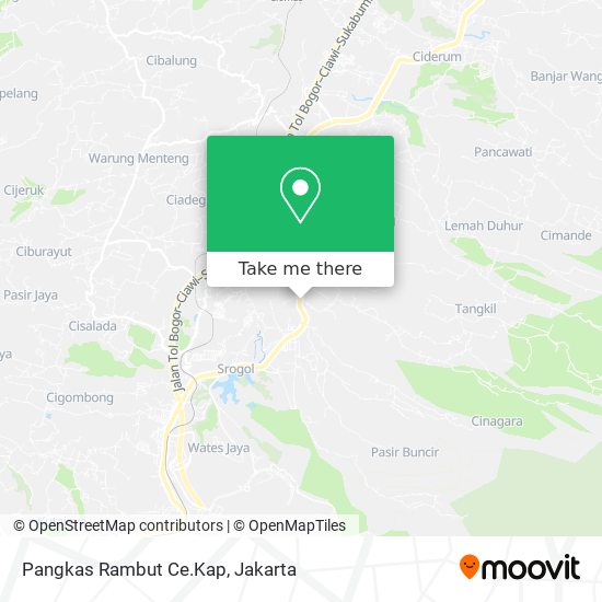 Pangkas Rambut Ce.Kap map