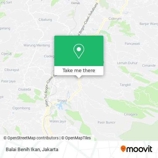 Balai Benih Ikan map