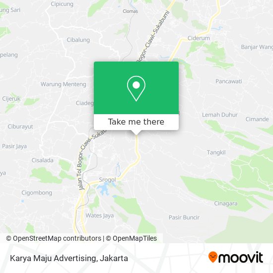 Karya Maju Advertising map