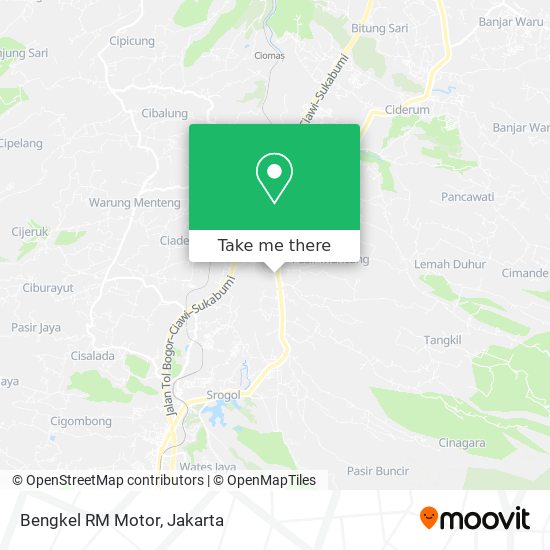 Bengkel RM Motor map
