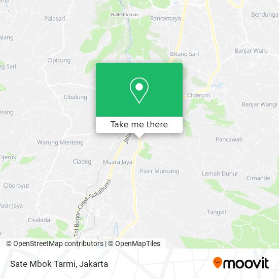 Sate Mbok Tarmi map