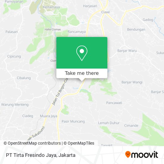 PT Tirta Fresindo Jaya map