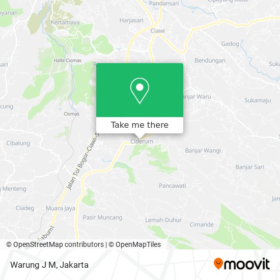 Warung J M map