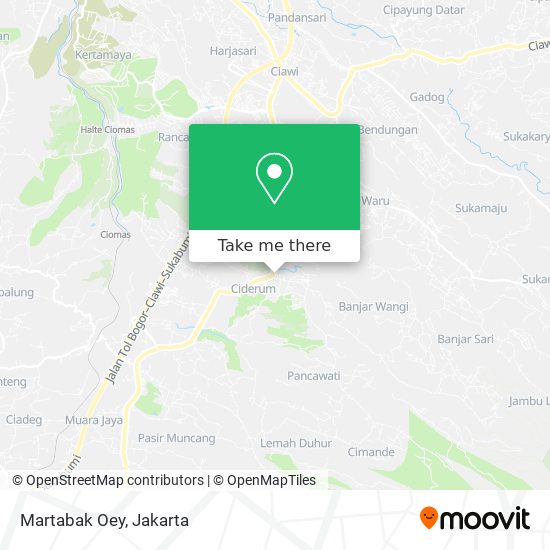 Martabak Oey map