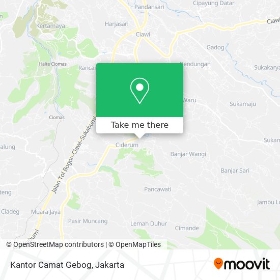 Kantor Camat Gebog map