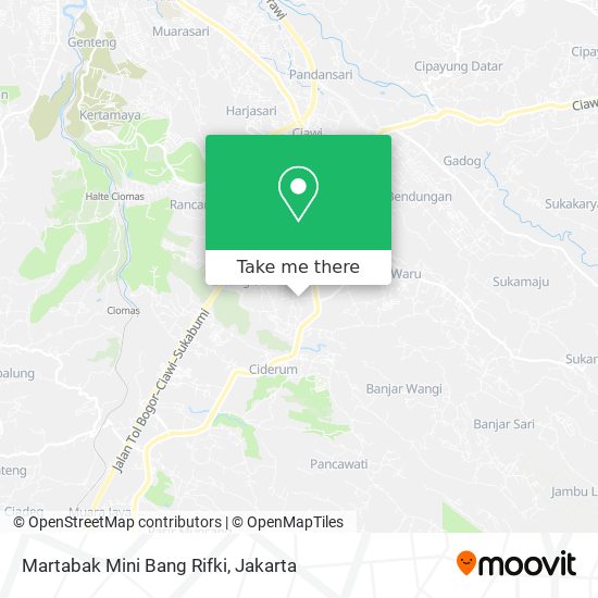 Martabak Mini Bang Rifki map