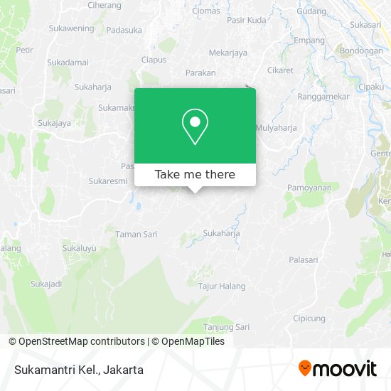 Sukamantri Kel. map