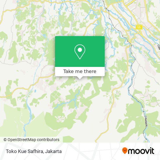 Toko Kue Safhira map