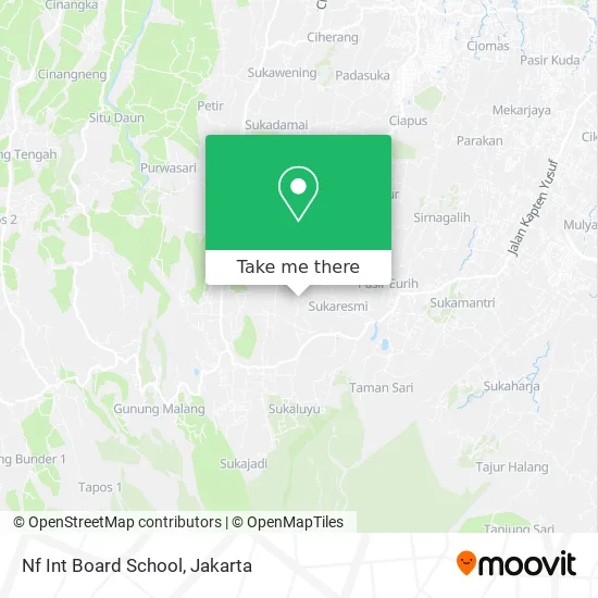 Nf Int Board School map