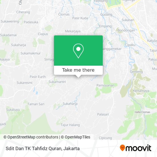 Sdit Dan TK Tahfidz Quran map