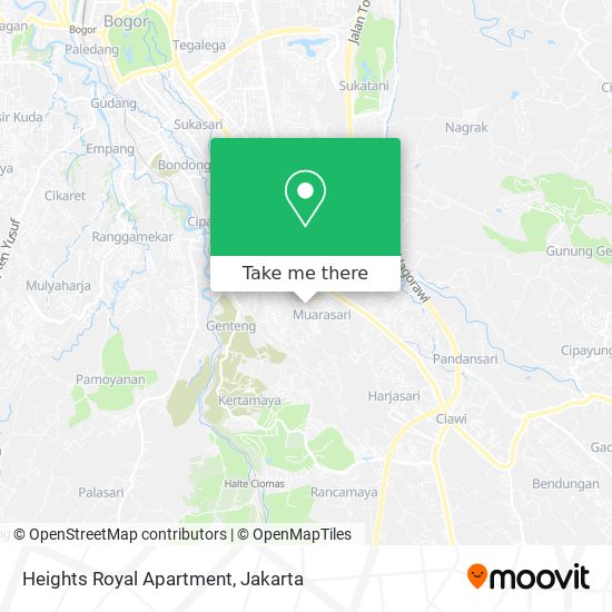 Heights Royal Apartment map
