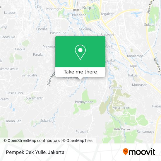 Pempek Cek Yulie map