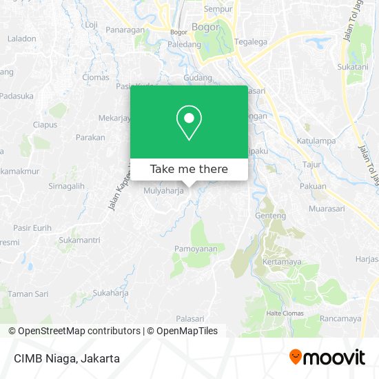 CIMB Niaga map