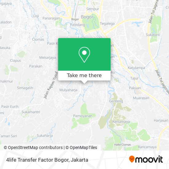 4life Transfer Factor Bogor map