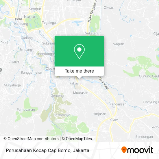 Perusahaan Kecap Cap Bemo map