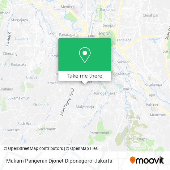 Makam Pangeran Djonet Diponegoro map