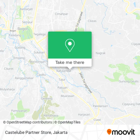 Castelube Partner Store map