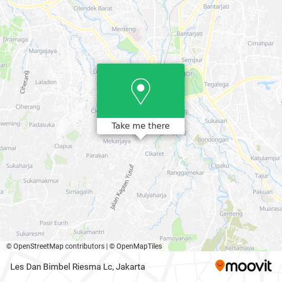 Les Dan Bimbel Riesma Lc map