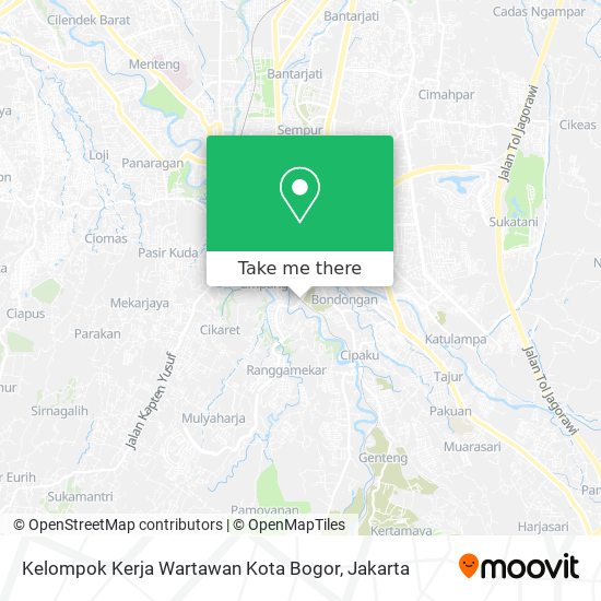 Kelompok Kerja Wartawan Kota Bogor map