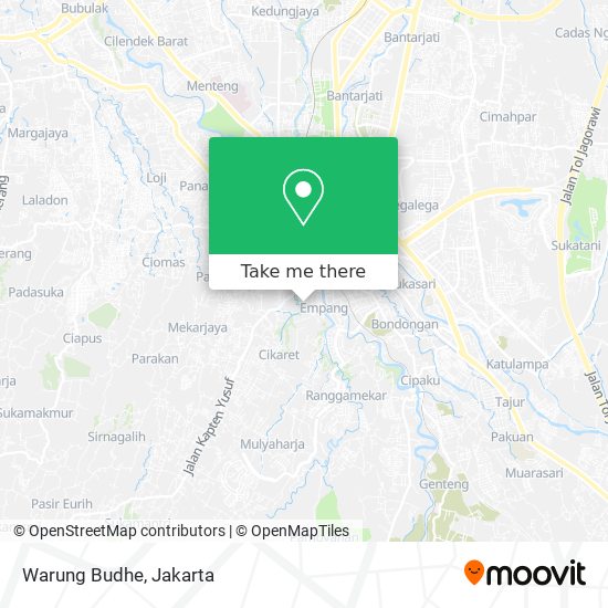 Warung Budhe map