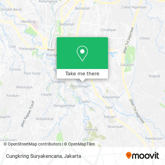 Cungkring Suryakencana map