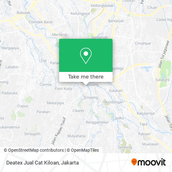 Deatex Jual Cat Kiloan map