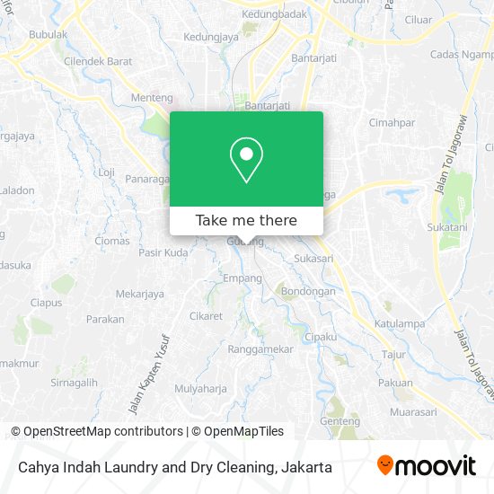 Cahya Indah Laundry and Dry Cleaning map