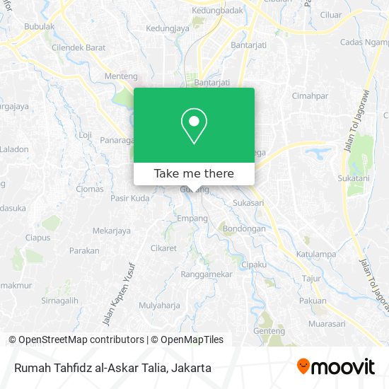 Rumah Tahfidz al-Askar Talia map