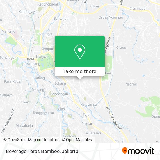 Beverage Teras Bamboe map