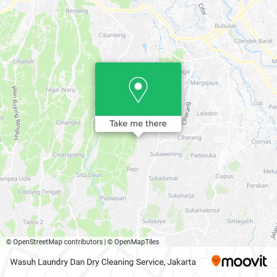 Wasuh Laundry Dan Dry Cleaning Service map