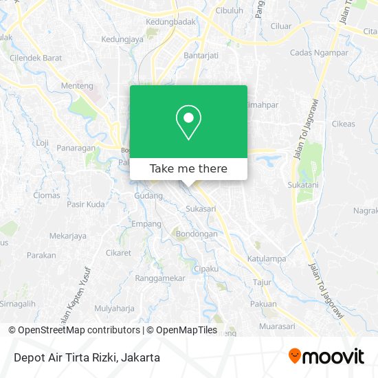 Depot Air Tirta Rizki map