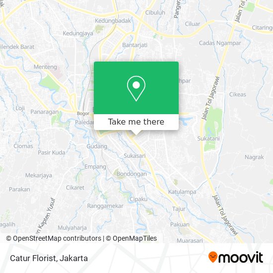 Catur Florist map