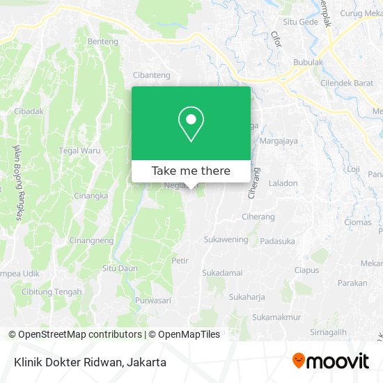 Klinik Dokter Ridwan map