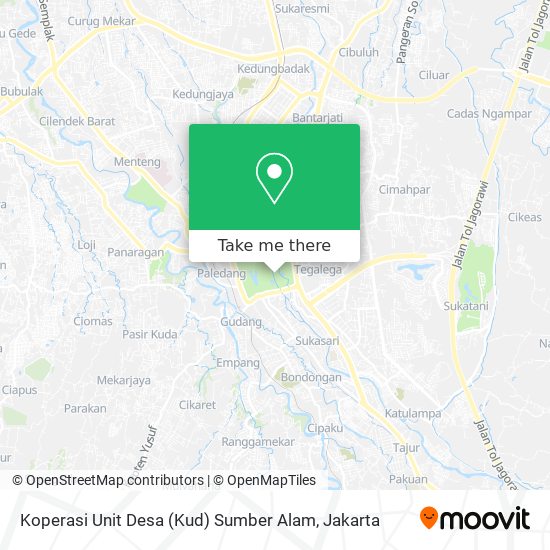 Koperasi Unit Desa (Kud) Sumber Alam map