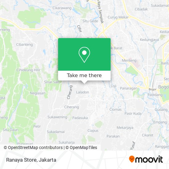 Ranaya Store map