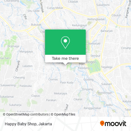 Happy Baby Shop map