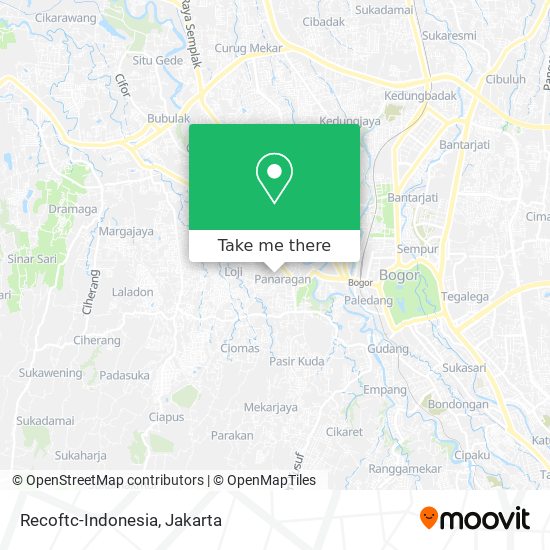 Recoftc-Indonesia map