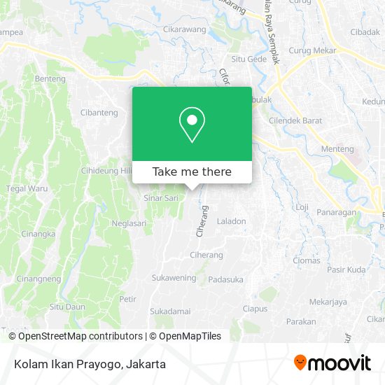 Kolam Ikan Prayogo map