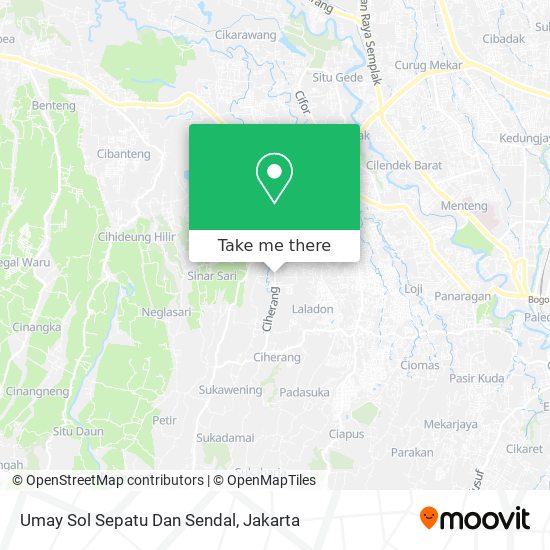 Umay Sol Sepatu Dan Sendal map