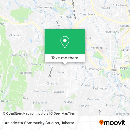 Anindosta Community Studios map