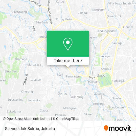 Service Jok Salma map