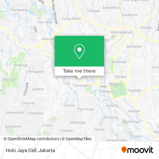 Hoki Jaya Cell map