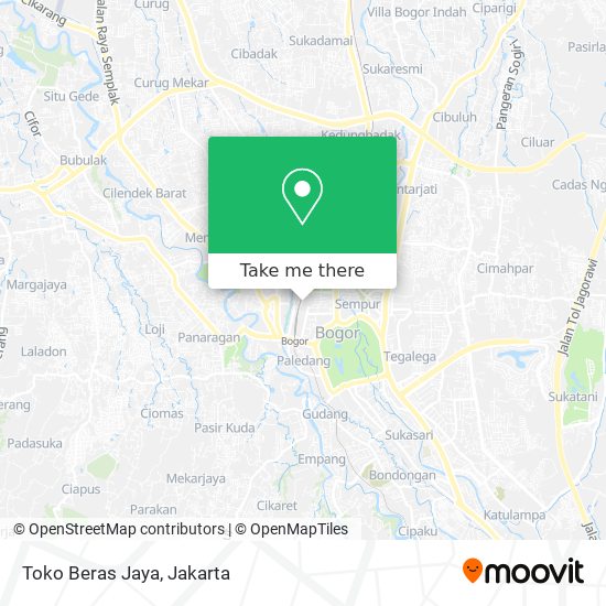 Toko Beras Jaya map