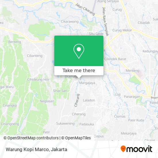 Warung Kopi Marco map