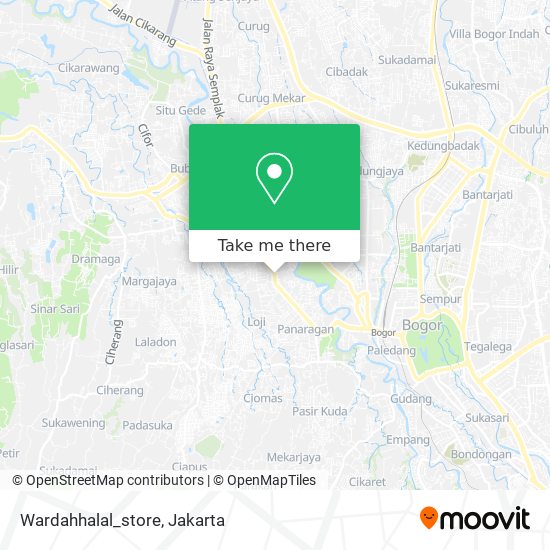 Wardahhalal_store map