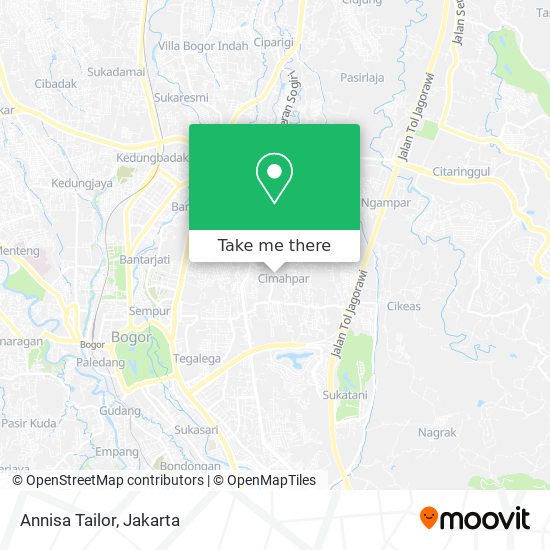 Annisa Tailor map