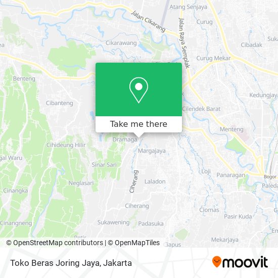 Toko Beras Joring Jaya map